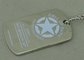 L'esercito ha personalizzato le medagliette per cani, nichelatura in lega di zinco della medaglietta per cani della pressofusione