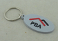 Etichetta promozionale dei portachiavi a anello di Commonweal del PVC Keychain del club di affari 35 millimetri