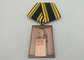 Medaglia di Arthur Arntzen 3D, medaglie su ordinazione di sport con il nastro speciale, stampa con matrice di acciaio con la ramatura antica