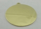 La medaglia in lega di zinco dello smalto dei massoni della parte posteriore piana con in lega di zinco la pressofusione, doratura