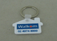 Anelli portachiavi su ordinazione del PVC di stampa personalizzabile del PVC Keychain della medaglia