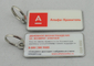 Doppia stampa offset laterale Keychain promozionale, quadrato Keychain dell'acciaio inossidabile