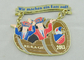 Medaglia su ordinazione dello smalto di RE-KA-GE 3.5mm, medaglie in lega di zinco di sport per i bambini