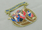 Medaglia su ordinazione dello smalto di RE-KA-GE 3.5mm, medaglie in lega di zinco di sport per i bambini