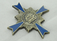 Medaglia dello smalto di 40 Jahre Garde, placcatura d'ottone antica per decorativo