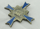 Medaglia dello smalto di 40 Jahre Garde, placcatura d'ottone antica per decorativo