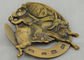 l'altorilievo 3D di 4.0mm muore medaglie della colata da doratura antica per il regalo
