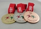 Le medaglie placcate rame con il nastro, la pressofusione per il gioco olimpico