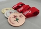Le medaglie placcate rame con il nastro, la pressofusione per il gioco olimpico