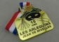 Distintivo delle medaglie di celebrazione di carnevale del Belgio dell'oro, medaglie in lega di zinco di sport