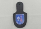 Distintivo della tasca del cuoio di Kommando e Keychains di cuoio personale con nichelatura