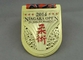 Le medaglie del nastro di torneo di Jiu Jitsu la pressofusione con la doratura