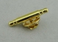 Pin morbido a 1 pollici, pin decorativi dello smalto di doratura 3D 2,0 millimetri di spessore