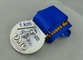 Le medaglie del nastro di DMG da in lega di zinco la pressofusione 3D pieno con la placcatura d'argento