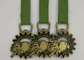 Le medaglie su misura della pressofusione e lo smalto in lega di zinco dei nastri per l'evento di sport