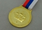 3D Russia materiale in lega di zinco muoiono doratura delle medaglie della colata 45 millimetri