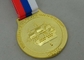 3D Russia materiale in lega di zinco muoiono doratura delle medaglie della colata 45 millimetri