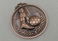 Il calcio muore progettazione delle medaglie 3D della colata una ramatura antica di 45 millimetri/Anti-ottone