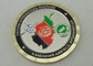 L'aerodromo Afghanistan di Kandahar ha personalizzato le monete, doppia moneta molle dello smalto del rame di placcatura dei toni