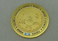 L'onore di prodezza ha personalizzato la moneta, 3D da in lega di zinco la pressofusione e doratura