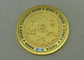 L'onore di prodezza ha personalizzato la moneta, 3D da in lega di zinco la pressofusione e doratura