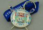 Le medaglie del club di rematura di Runcorn con smalto duro d'imitazione, la pressofusione e nichelatura
