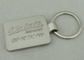 2.5mm Keychain promozionale automatico in lega di zinco la pressofusione con la placcatura d'argento nebbiosa