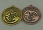Le medaglie in lega di zinco d'ottone antiche della fucilazione muoiono colata con 3D