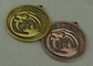 Le medaglie in lega di zinco d'ottone antiche della fucilazione muoiono colata con 3D