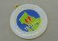 L'ottone della medaglia dello smalto di mezza maratona, muore medaglia molle fresca timbrata del distintivo dello smalto